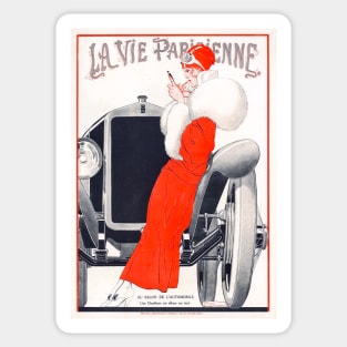 La Vie Parisienne, 1922 Sticker